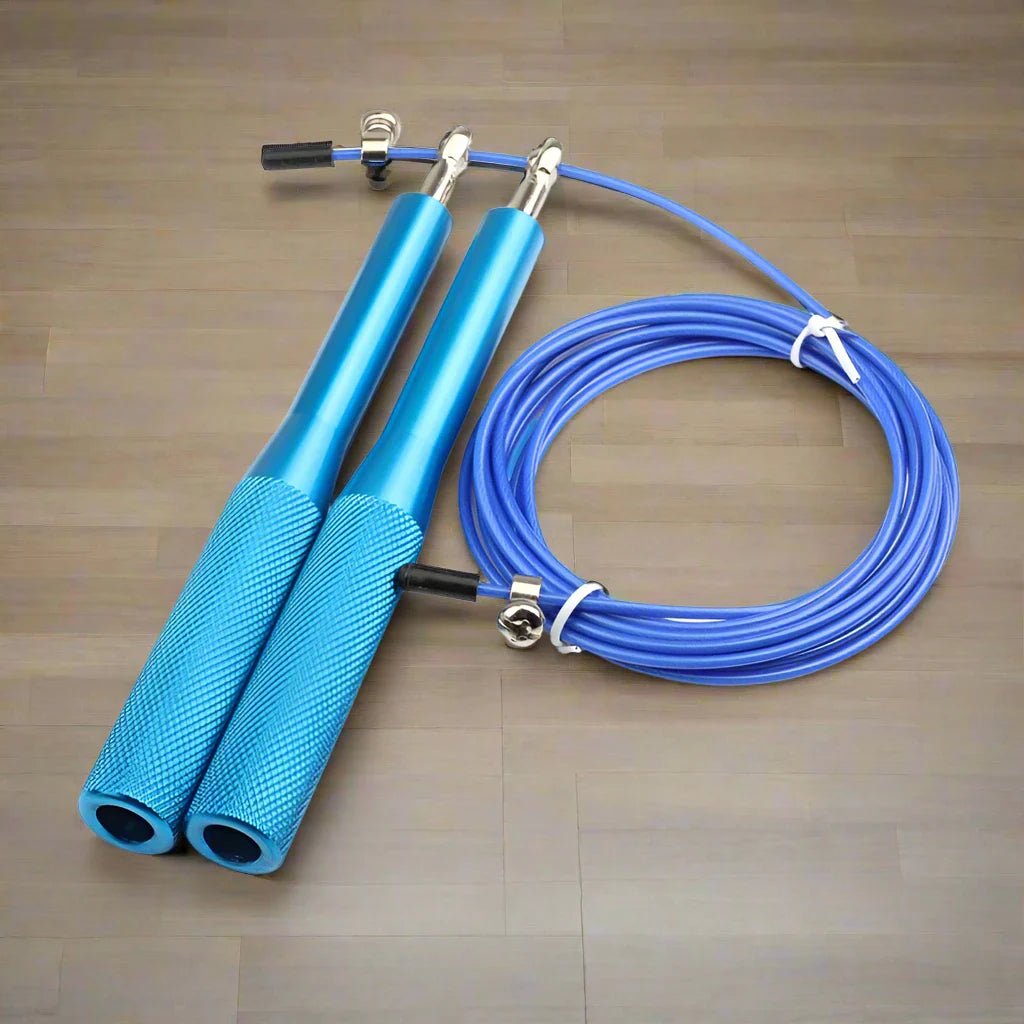 Corde à Sauter - JumpRopeCrossfit™ - Bleu